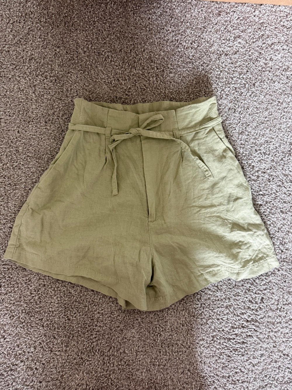 Abercrombie Linen Blend Shorts